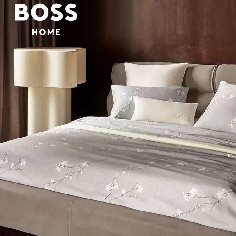【BOSS】兰精天丝花卉轻奢简约高级欧式四件套ALMOND FLOWERS