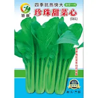 菜心种子081*四季抗热快大珍珠甜菜心种籽