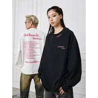 【宋松专属】美式休闲幻影印花长t男春秋季潮牌宽松上衣服重磅长袖