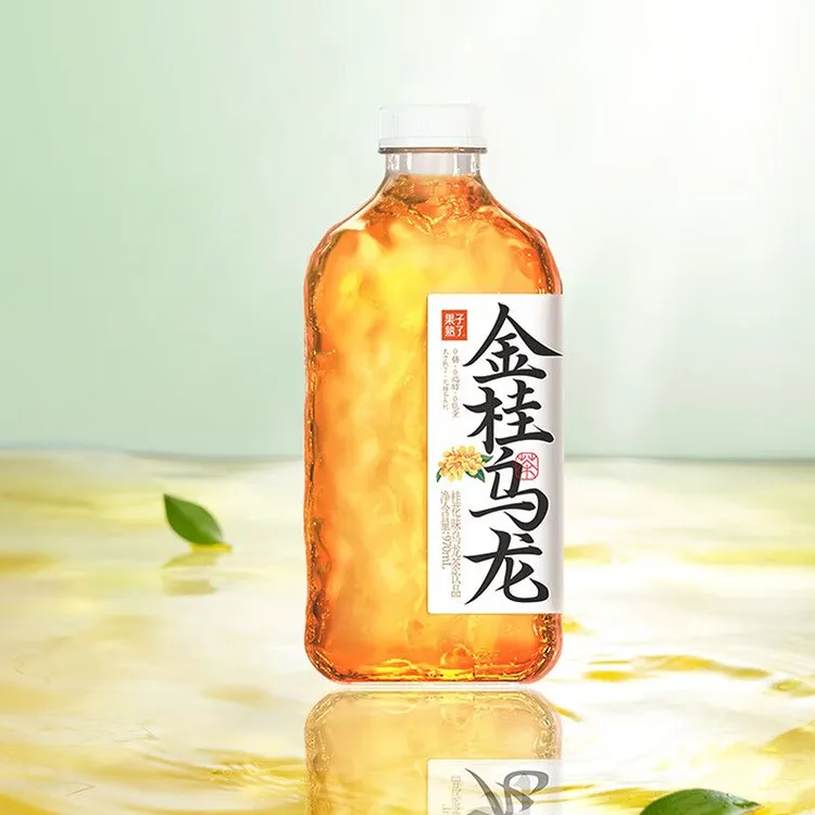 2-3月产果子熟了970ml大瓶茉莉龙井栀栀乌龙无糖茶饮料批发特