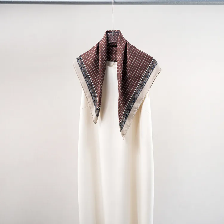 加禾【多尔奇】重磅新款 丝毛女士围巾披肩丝巾65*65