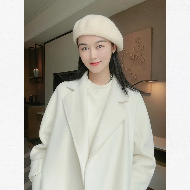 加禾【一朵蘑菇】重磅新品百搭时尚秋冬女士贝雷帽