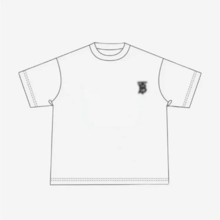 BGather Fire【小TB】夏季T恤男女同款宽松百搭情侣装圆领潮流轻奢