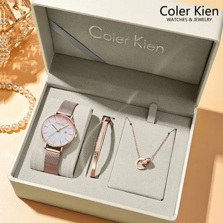 ColerKien【官方直营】正品满天星轻奢手表女士时尚创意送女友礼物