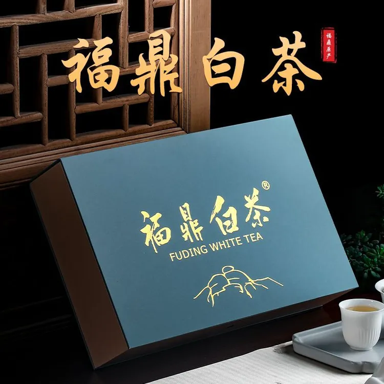 福鼎白茶太姥山白牡丹王高山日晒兰花香水甜新茶散茶礼盒装26泡