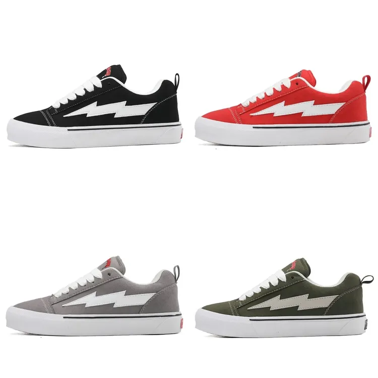 Lightning x storm毕加索画作联名高能感闪电情侣经典百搭面包鞋