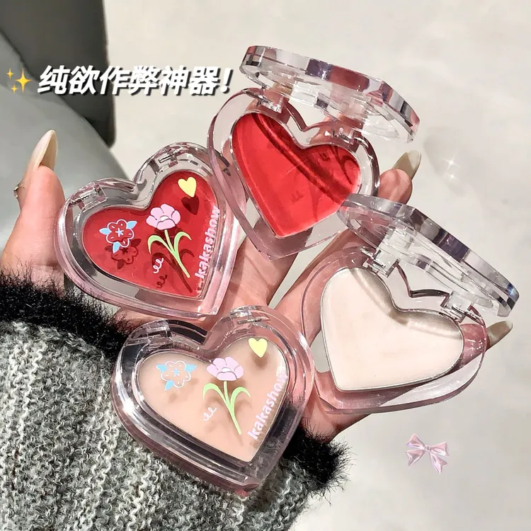 【多用好物】kakashow多用水光膏腮红口红两用高光提亮光泽清透修容