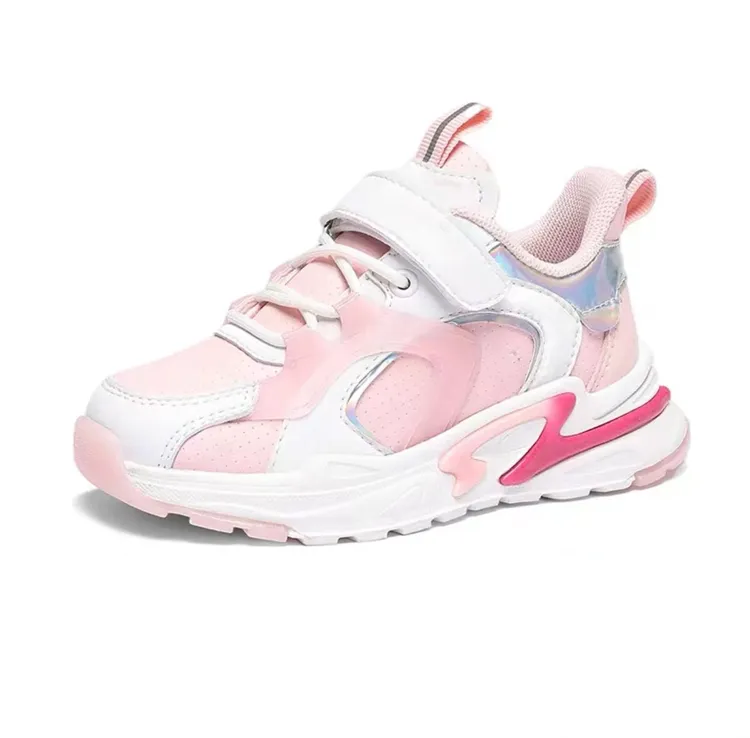 大庆仓  天美意  粉色/白色 T12116  女童春夏透气女孩童鞋 3月29