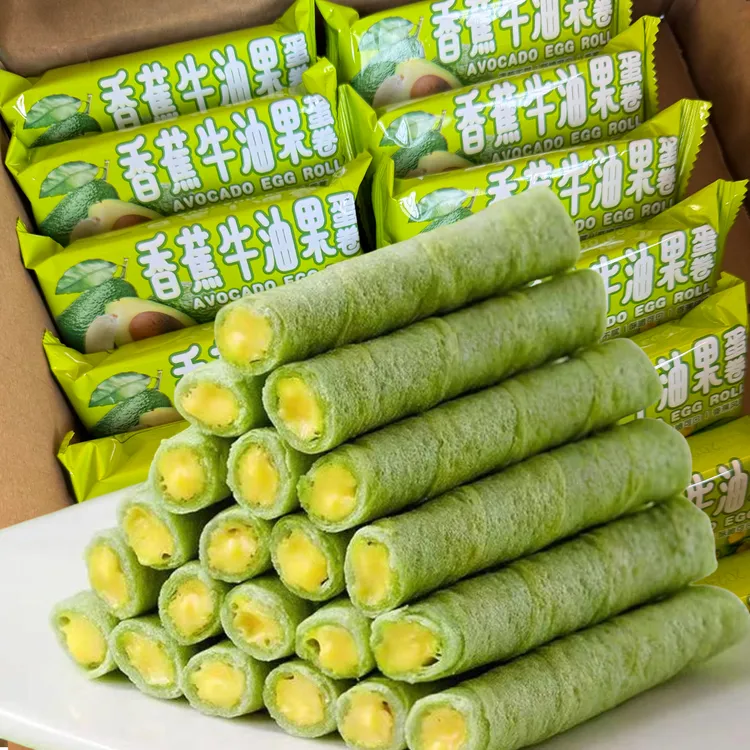 【整箱48根】香蕉牛油果蛋卷下午茶零食宿舍传统早餐办公室浓郁