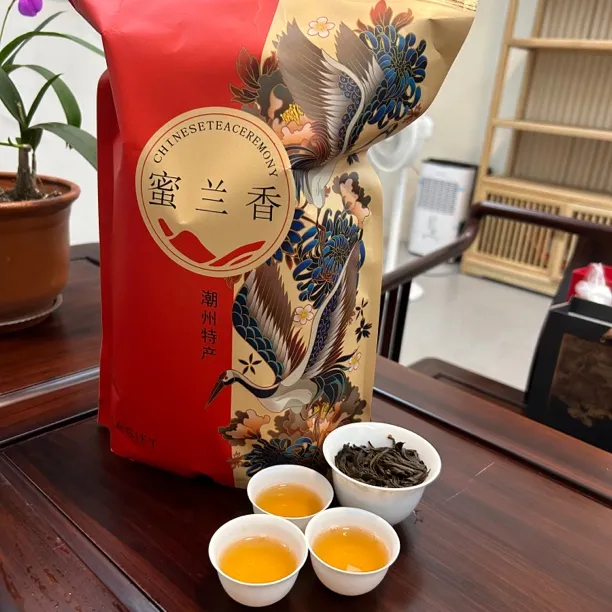 潮州凤凰单丛茶叶浓香型蜜兰香乌岽单枞罐装高山乌龙茶250g