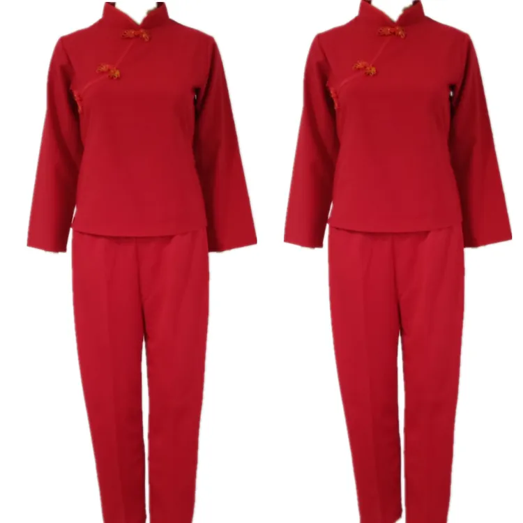 女红高粱同款衣服中国风套装古典话剧成人秧歌舞蹈服