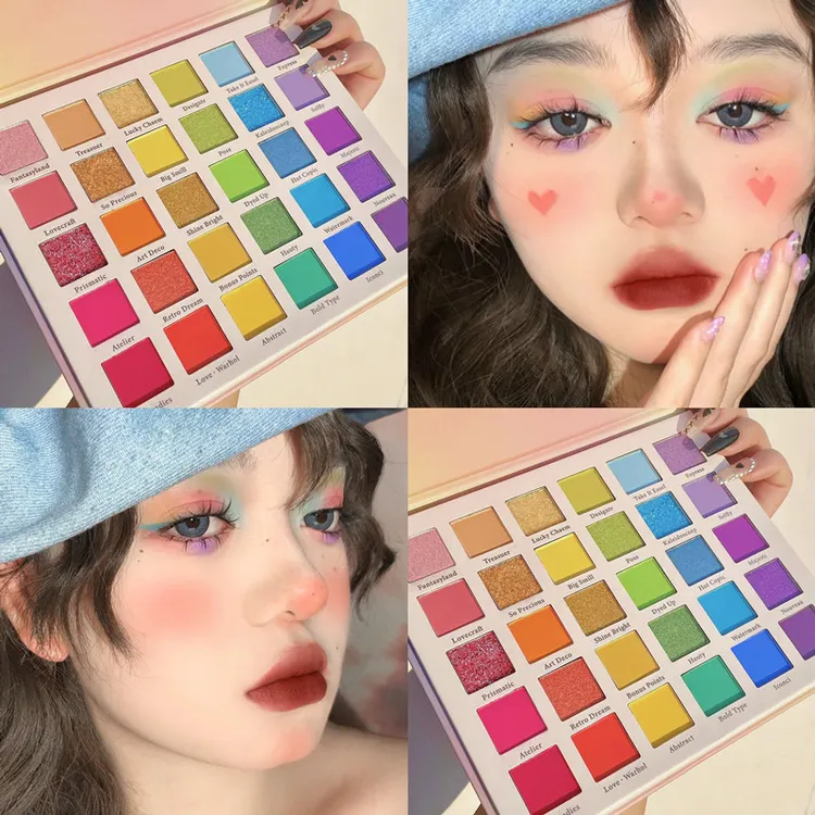 眼影盘爆款学生舞台演出彩妆盘眼影盘推荐元旦晚会节日演出化妆品