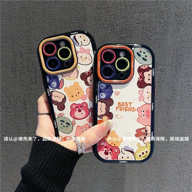 奶油壳适用苹果iPhone16/华为荣耀/OPPO/VIVO/小米手机壳网红防摔