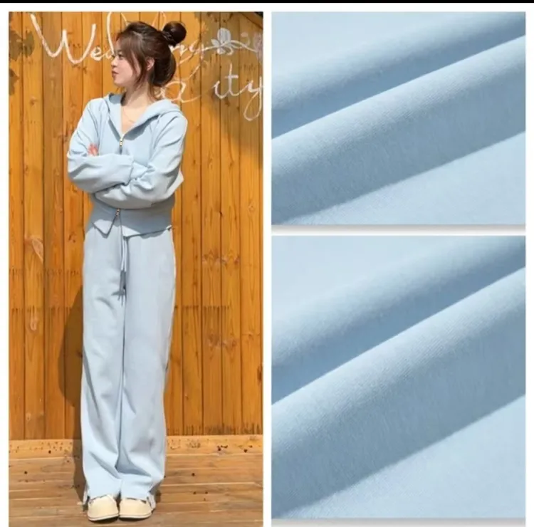 Z1087休闲运动卫衣套装2025早春穿搭款网红洋气减龄宽松两件套