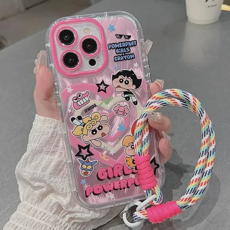 美少女小新适用苹果16promax/华为荣耀/OPPO/VIVO/小米手机壳高级