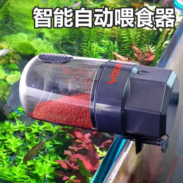 沃韦朗自动喂食器喂鱼器鱼缸定时投鱼食大容量智能控制器可调节