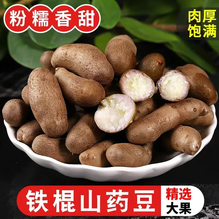 2024河北新鲜现摘山药豆粉糯香甜山药蛋小零食糖葫芦净重5斤