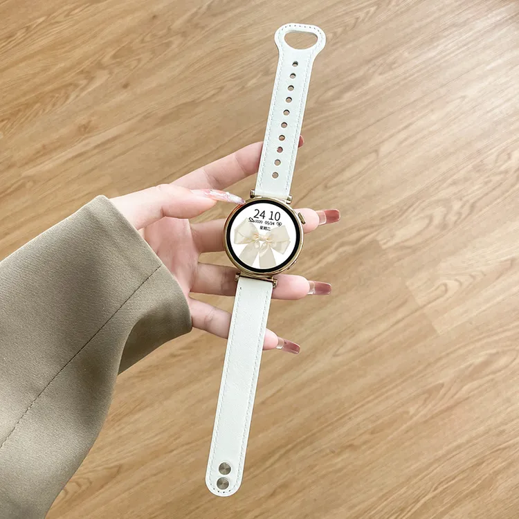 适用华为gt4表带41mm新款watchgt3女款watch4/3pro真皮春夏高级