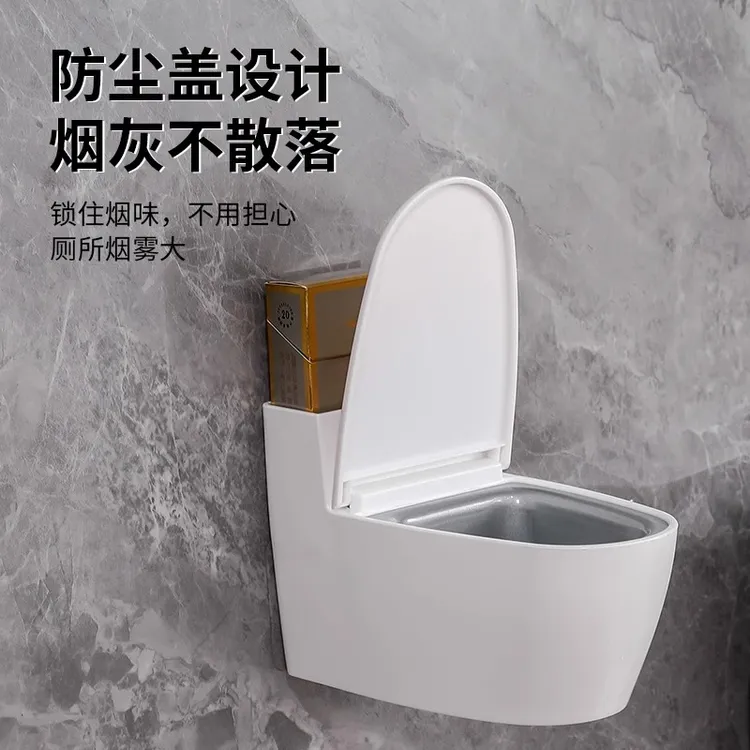 【创意烟灰缸礼物】洞洞鞋挂壁式马桶家用个性潮流客厅厕卫高烟缸
