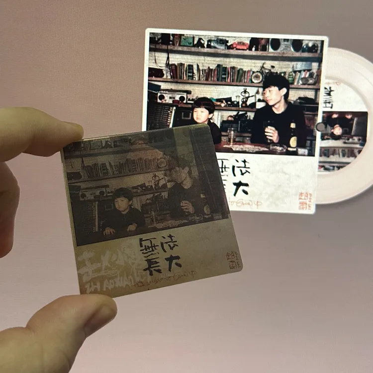 赵雷专辑渐变卡光栅卡赵雷刺猬周边物料包diy手机壳刺猬贴纸物料