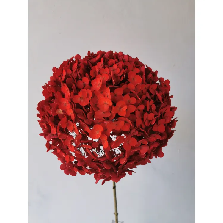 永生花安娜绣球手工生态真花干花居家风格精选精致生活礼品30cm+