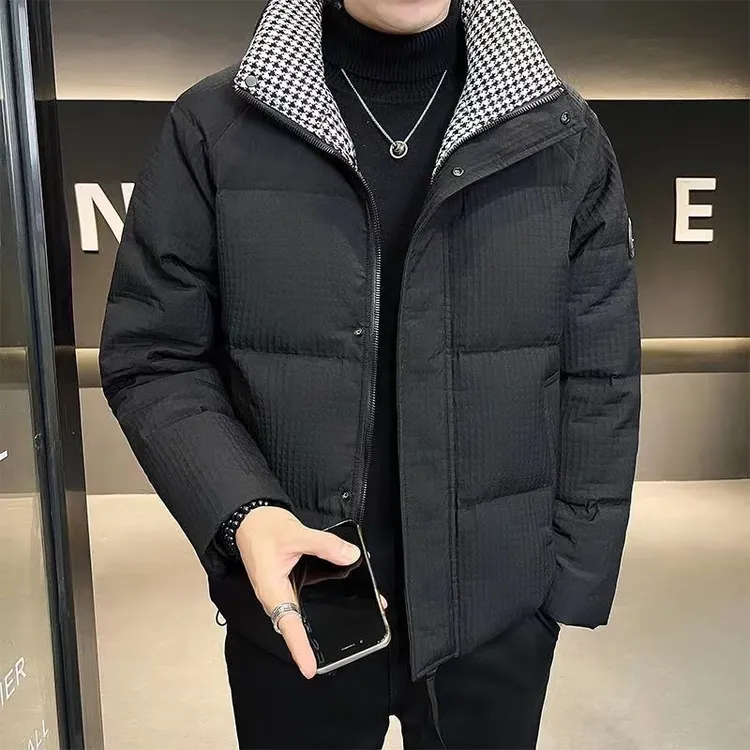 新款加厚棉服短款洋气宽松高级感痞帅轻薄冬天外套男生保暖新款