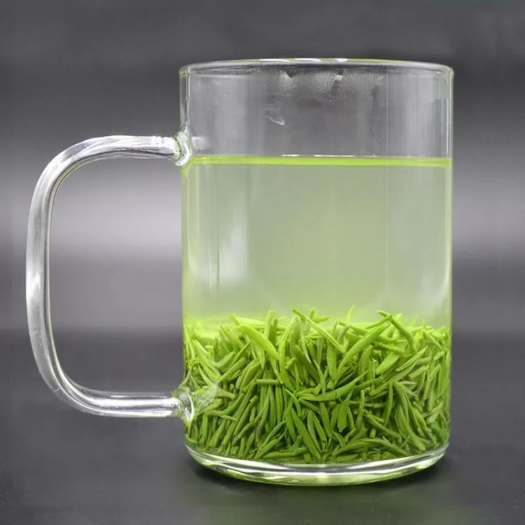 谭河【拍二送一】信阳毛尖明前雪芽绿茶中小芽叶头春嫩芽罐装新茶叶