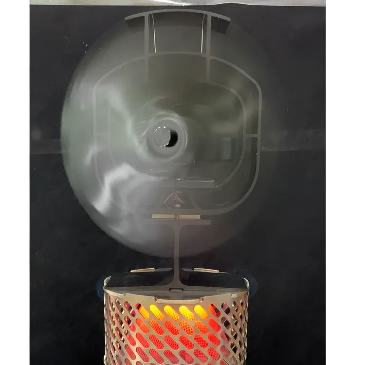 热力摇头风扇热能风扇文哥户外定制版取暖器风扇温差发电热力风扇