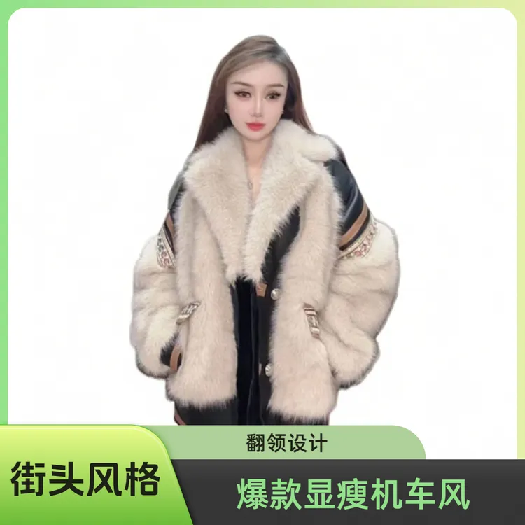 怪兽家 民族风机车服外套 新款气质上新