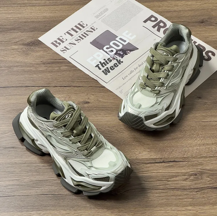 【翟潇闻同款】异瞳猫眼老爹鞋校园风高颜值外穿情侣款超轻内增高