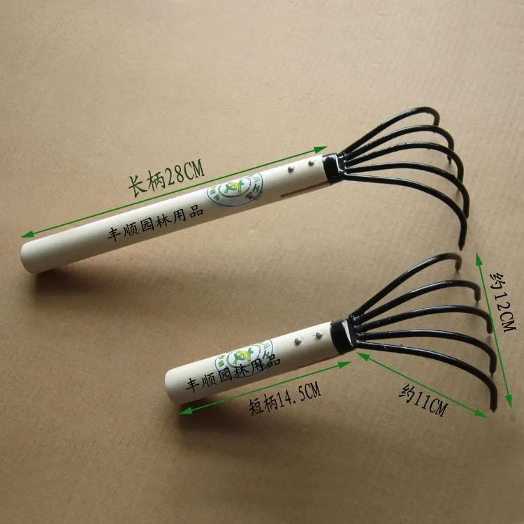 五爪耙 五齿耙爪  松土工具 扒海鲜 农具沙滩挖海鲜 园艺耙子赶海