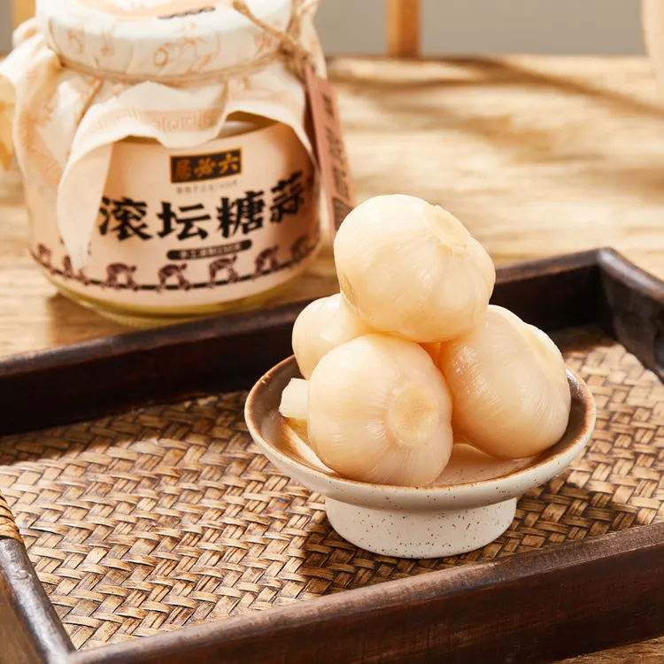 六必居糖蒜 （桂花糖蒜、滚坛糖蒜）腌制 解腻 香甜 老少皆宜