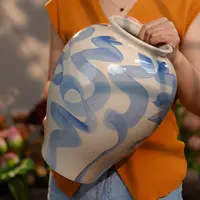超大青花瓷花瓶 重工 （可装水）陶瓷花瓶 花器 中国风 