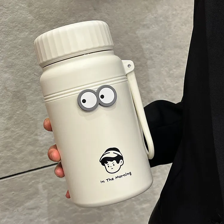 316食品级保温杯简约大容量网红户外便携车载男女士保温保冷杯子