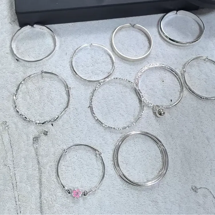 足银银制品 【石三妹专属】银饰现拍链接   JTS