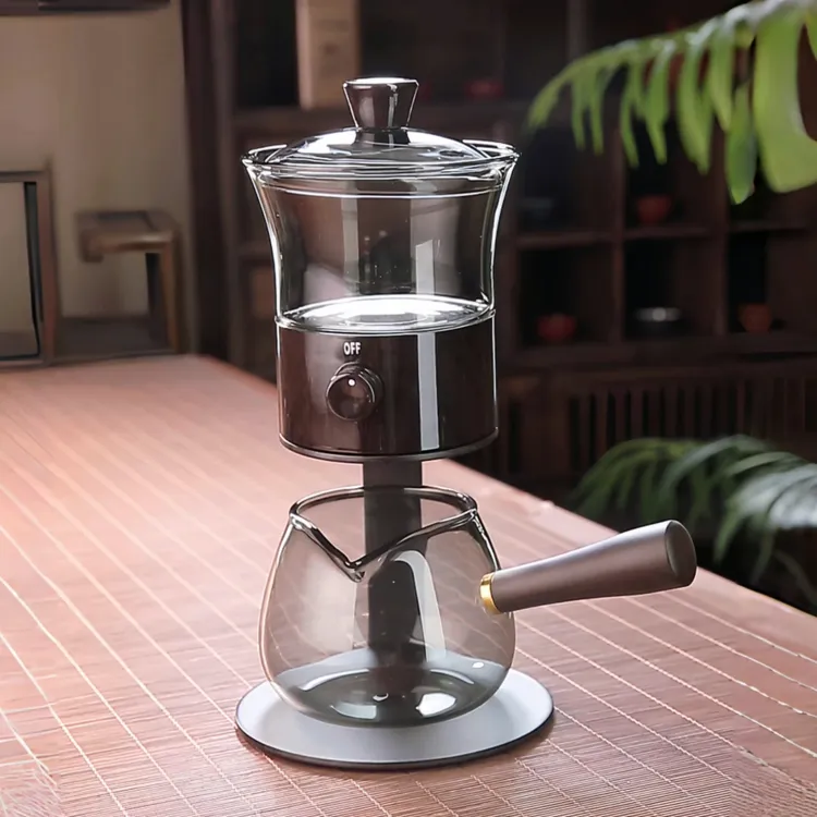 全自动泡茶器懒人泡茶神器高级玻璃功夫茶具套装2024新款家用高档