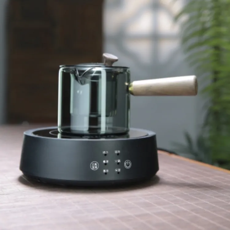 玻璃煮茶壶烧水壶正茗堂电陶炉煮茶壶提梁壶高硼硅玻璃茶壶