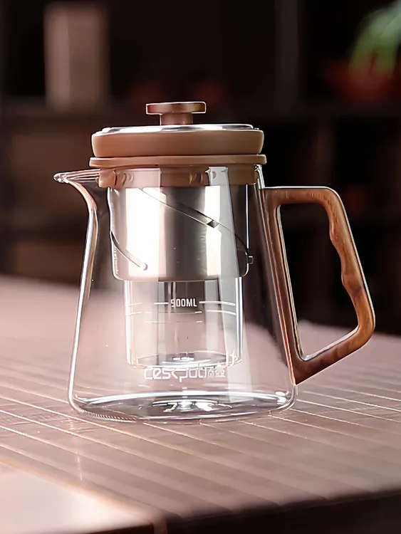 全玻璃升降内胆飘逸杯泡茶壶茶水分离功夫泡茶杯办公室高档花茶壶