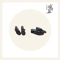 LXJ24052小众平底镂空玛丽珍单鞋