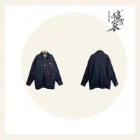 LXJ24155复古工装明线大口袋牛仔外套