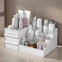 化妆品收纳盒学生宿舍收纳架家用桌面抽屉式护肤品大容量置物架