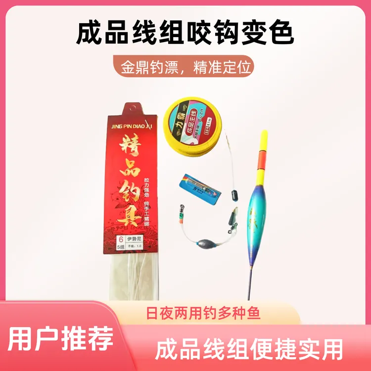 台钓/手杆/成品线组免调漂日夜两用/鲫鱼鲤鱼草鱼黑坑/休闲野钓