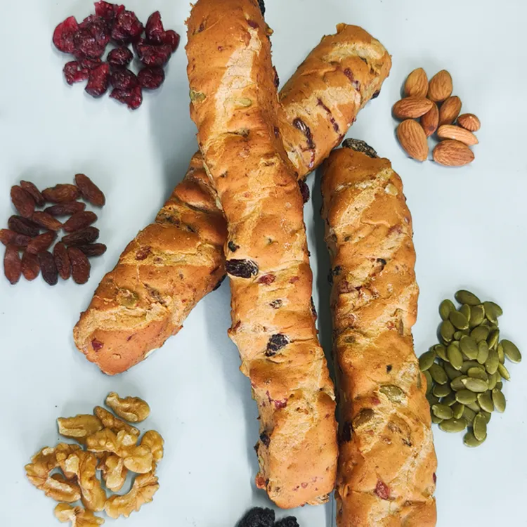 新疆坚果面包棒早餐代餐新疆直发