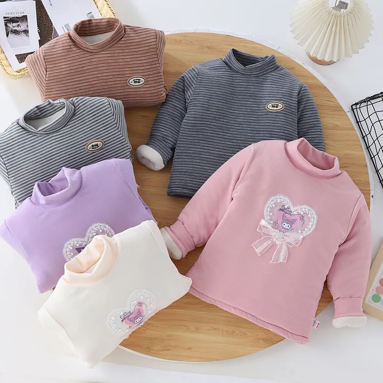 加绒女宝宝冬季儿童棉衣棉服保暖加厚小童棉袄长袖外套上衣新款