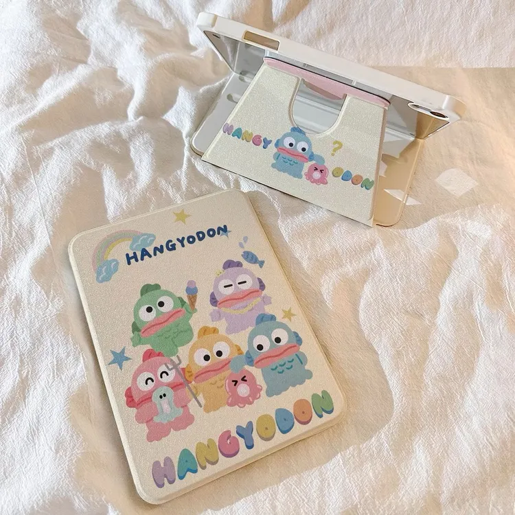 创意卡通适用苹果iPad9平板保护壳air7保护套pro2024保护壳可旋转