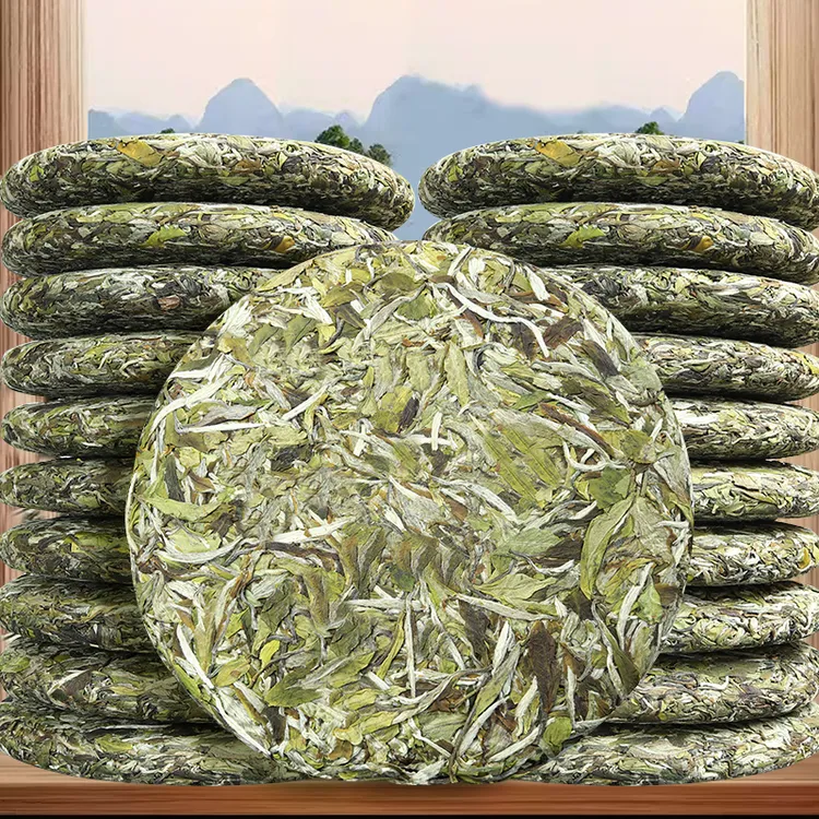 2021福鼎大白茶叶花香清香型白牡丹茶饼 福建高山太姥山脉明前