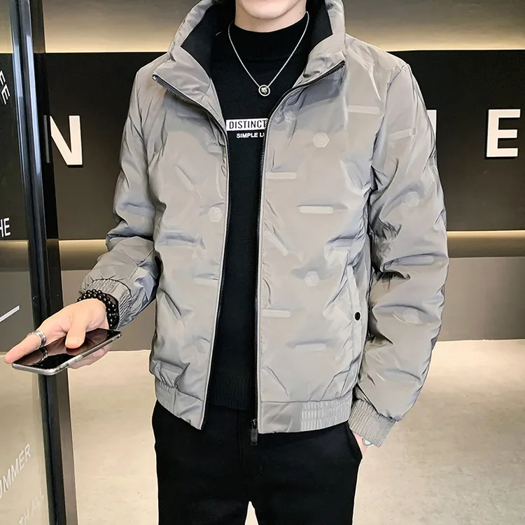 羽绒服男2025年新款冬季轻薄宽松保暖青年帅气羽绒男士外套潮流