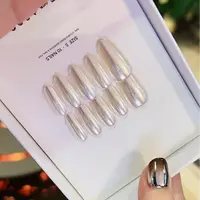 【澳白】南洋澳白同款珍珠色美甲穿戴甲珠宝质感美甲高级感气质婚甲