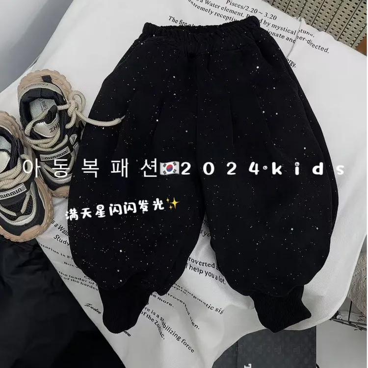 【破价！】满天星,闪闪发光”年货战袍，韩国奶哈裤裤型贼好看!