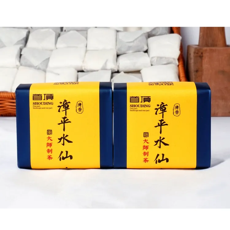 首顶2025春茶大师手工制漳平水仙，霸气高香茶汤香韵幽长180g╱盒